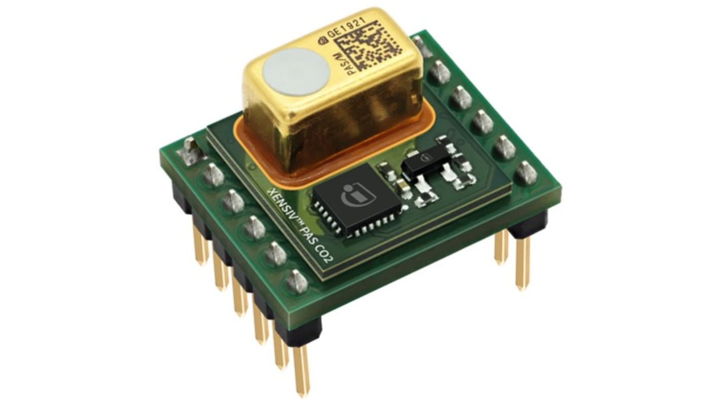 Infineon XENSIV™ PAS CO2 Mini Evaluation Board Gas Sensor Evaluation Board Air Quality Devices With CO2 Alerts