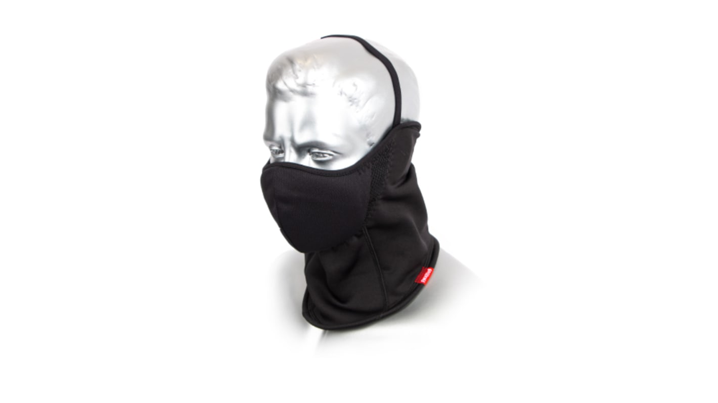FM7 Flexitog Black Spandex Face Mask 2 Ply, for Construction, Vehicle, 12 x 12 x 3