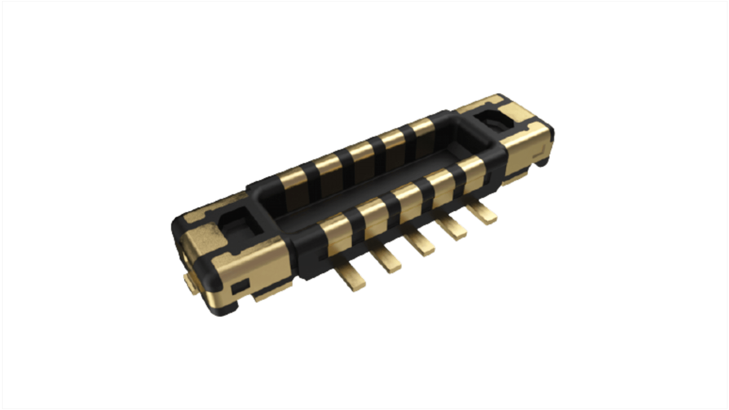 Amphenol Communications Solutions NYÁK aljzat, 12 érintkezős, , 2 soros, , távolság: 0.35mm, Függőleges, Forrasztás,