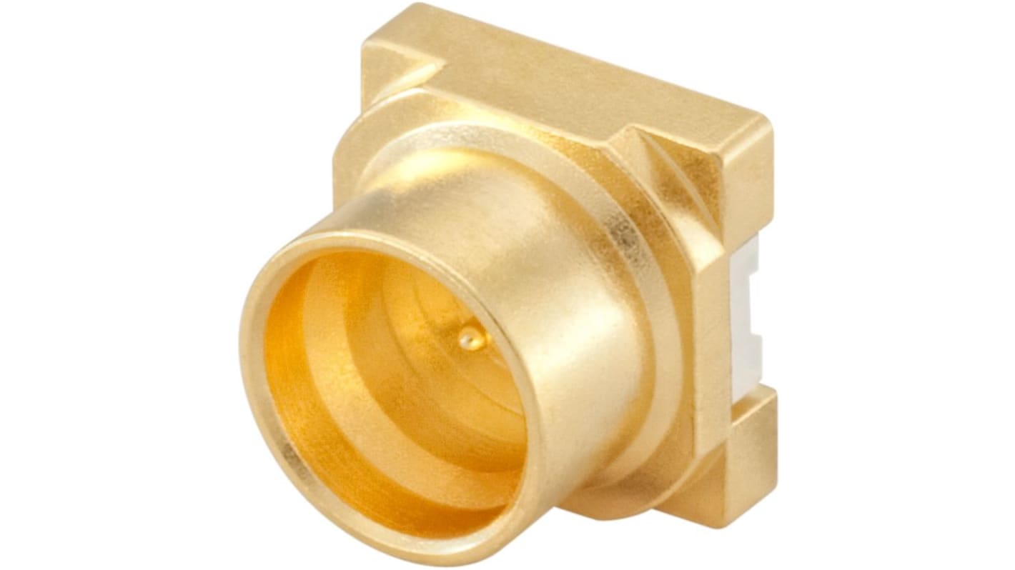 Rosenberger SMA Stecker SMA-Jack SMA-Steckverbinder, SMD Löt-Anschluss, 50Ω, , Gerade