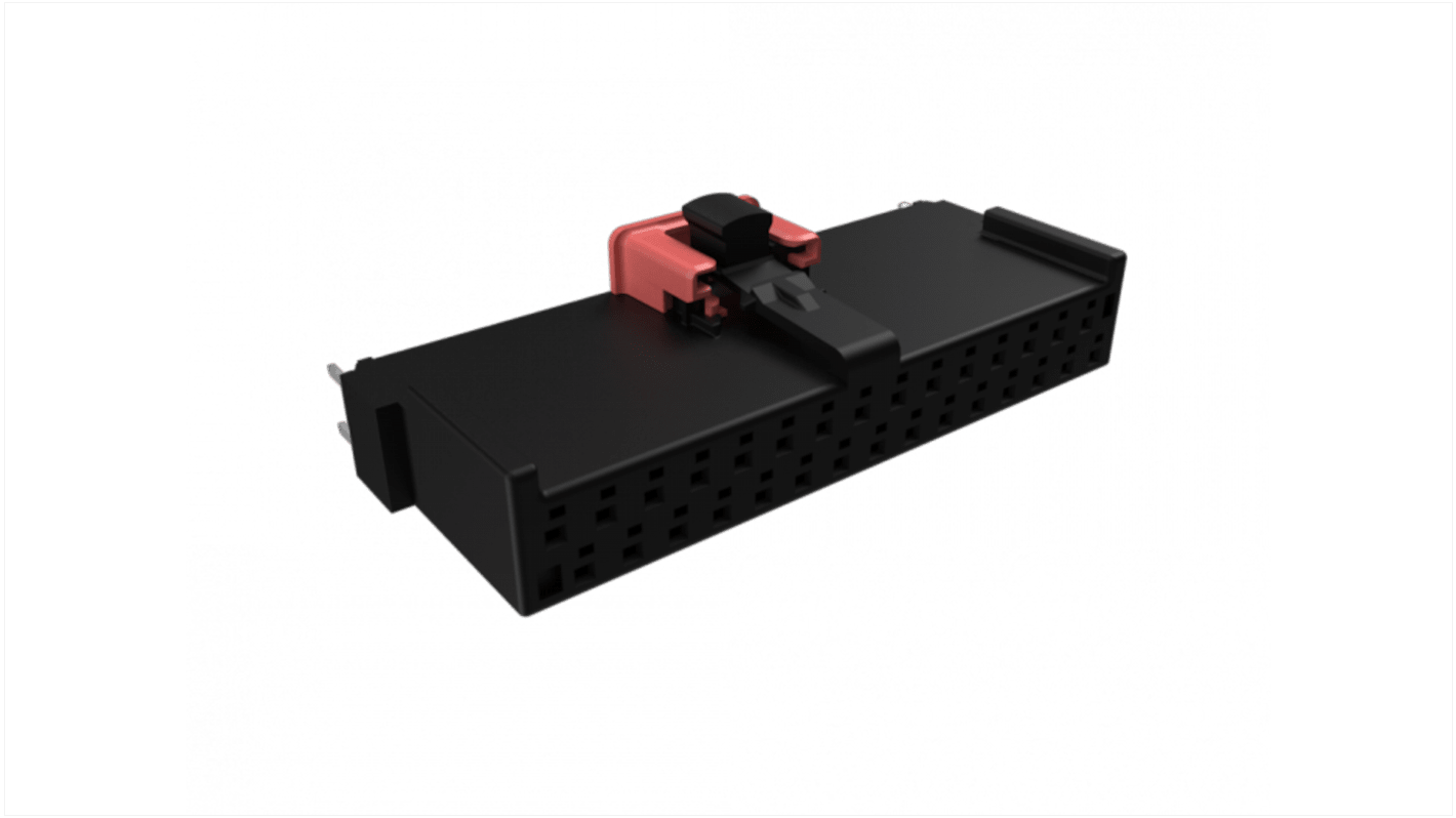 Amphenol Communications Solutions 排母, 母座, 30p, 2.54mm间距, THT安装, 垂直, FlexLock系列