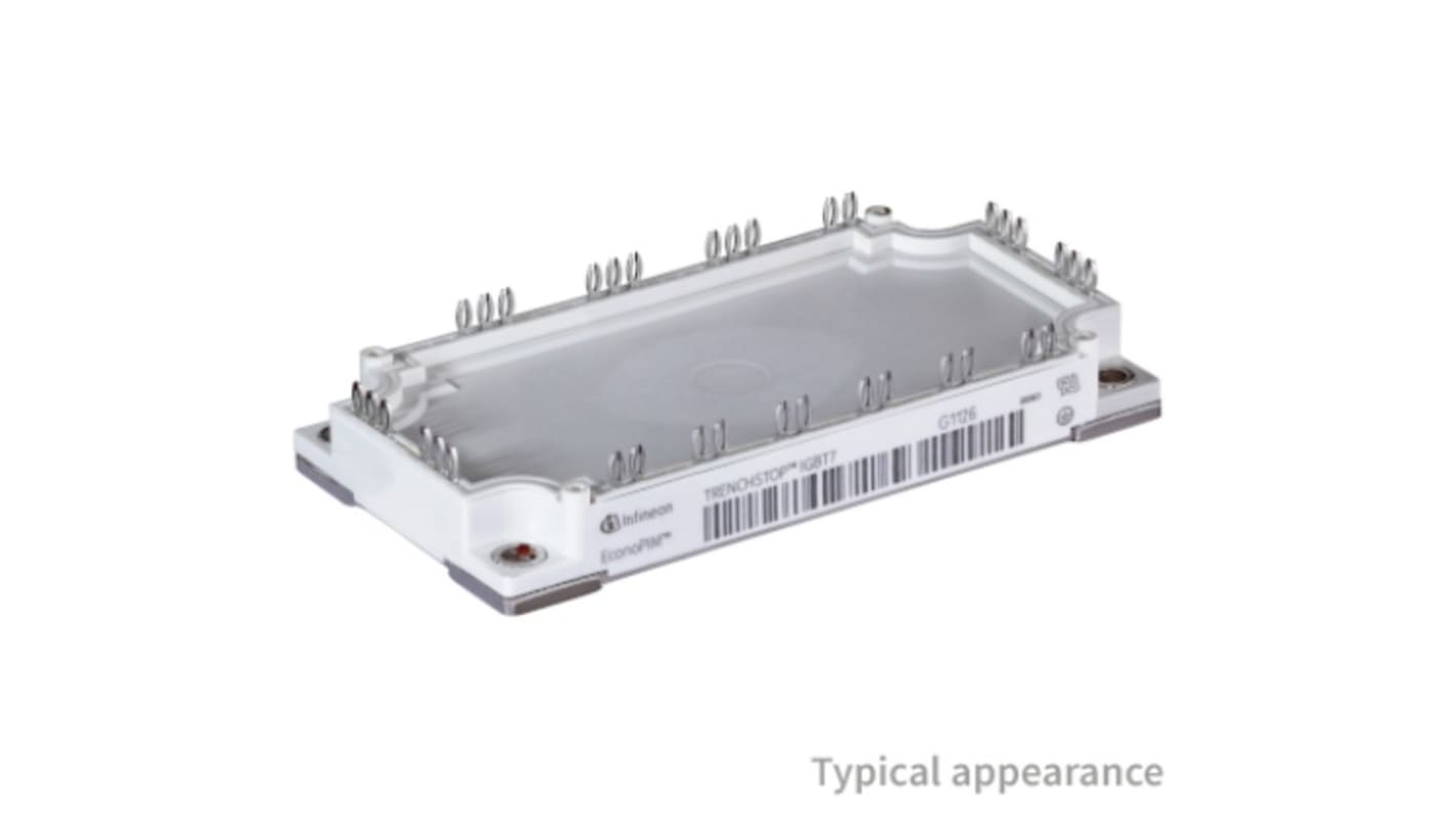 Infineon Nチャンネル IGBT 1200 V 200 A, 46-Pin モジュール 7 3相