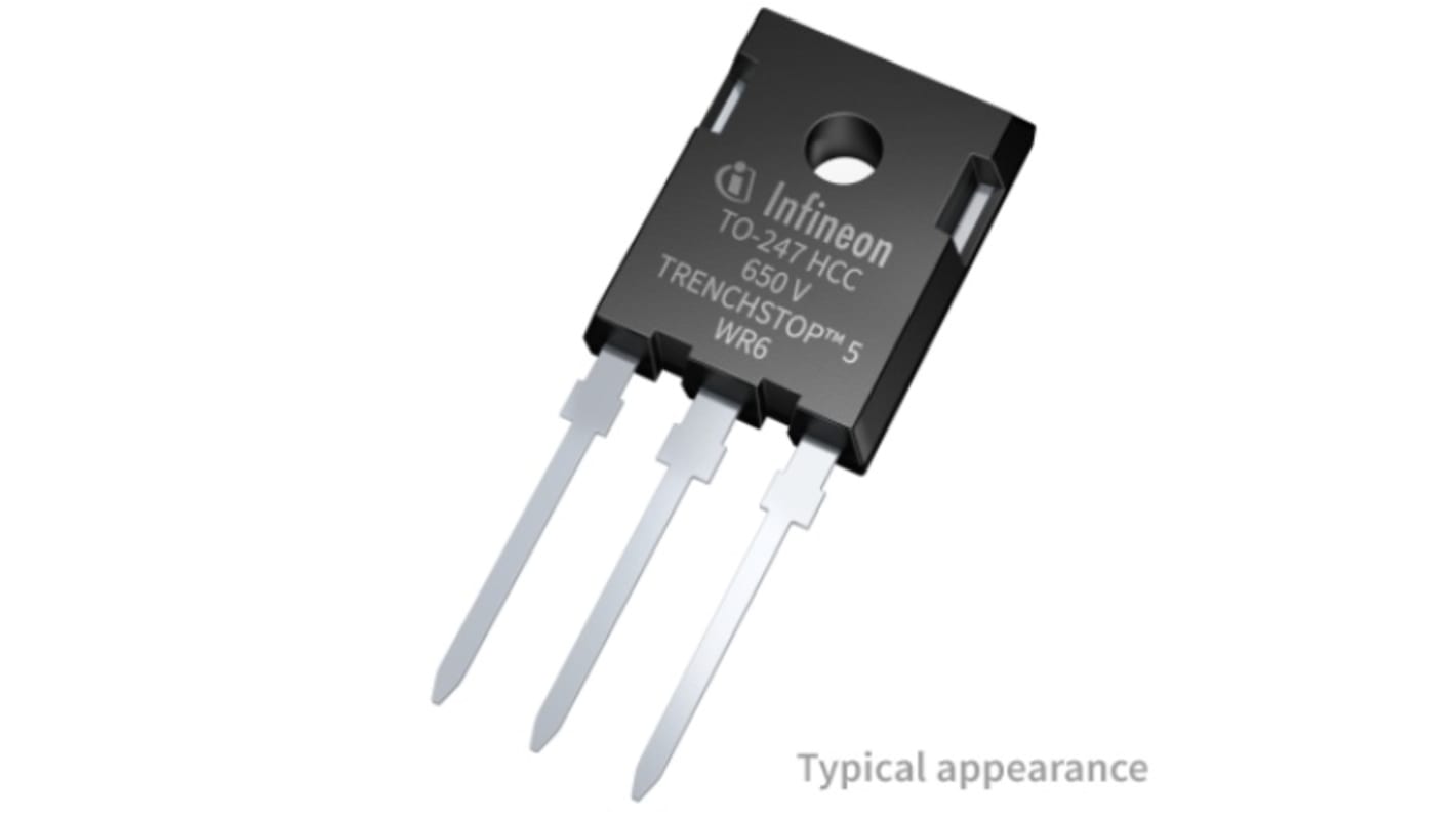 Infineon IKWH50N65WR6XKSA1 Single IGBT, 50 A 650 V, 3-Pin TO-247-3-HCC, Through Hole