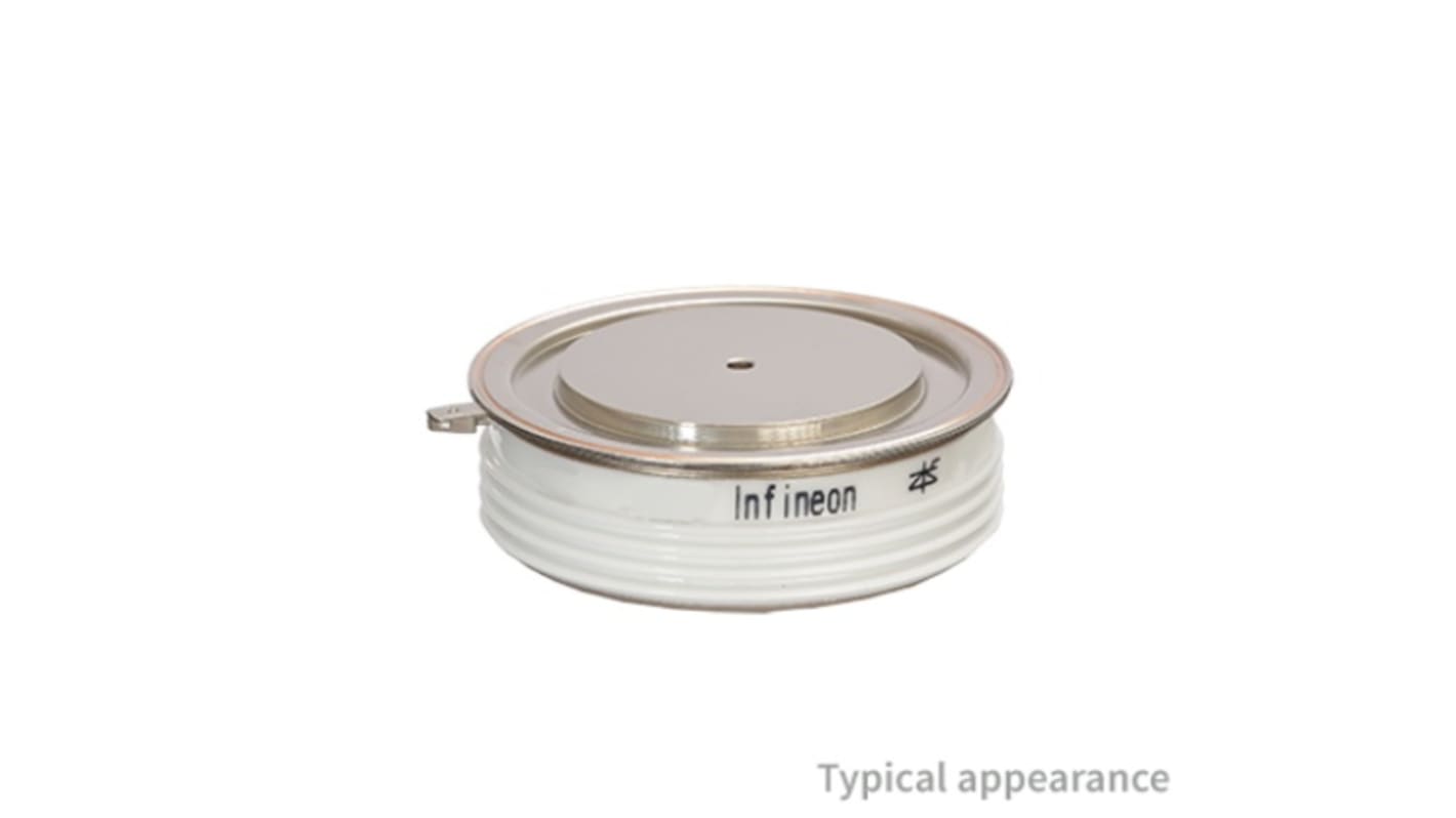 Infineon Phasenanschnittgesteuert Thyristor 1810A TO-200AC 1600V 30.7kA