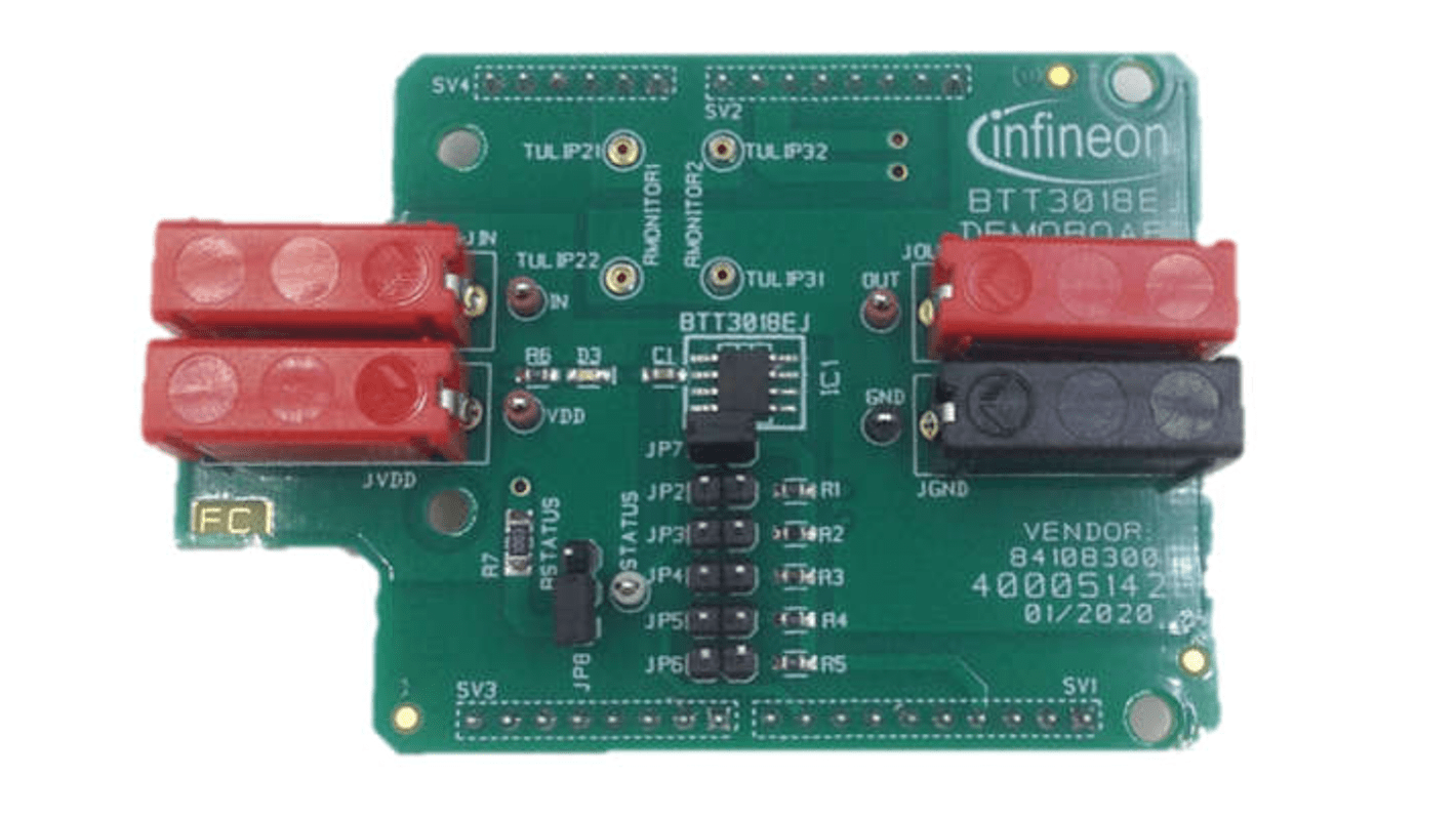 Infineon BTT3018EJ DEMOBOARD, Arduino Compatible Board