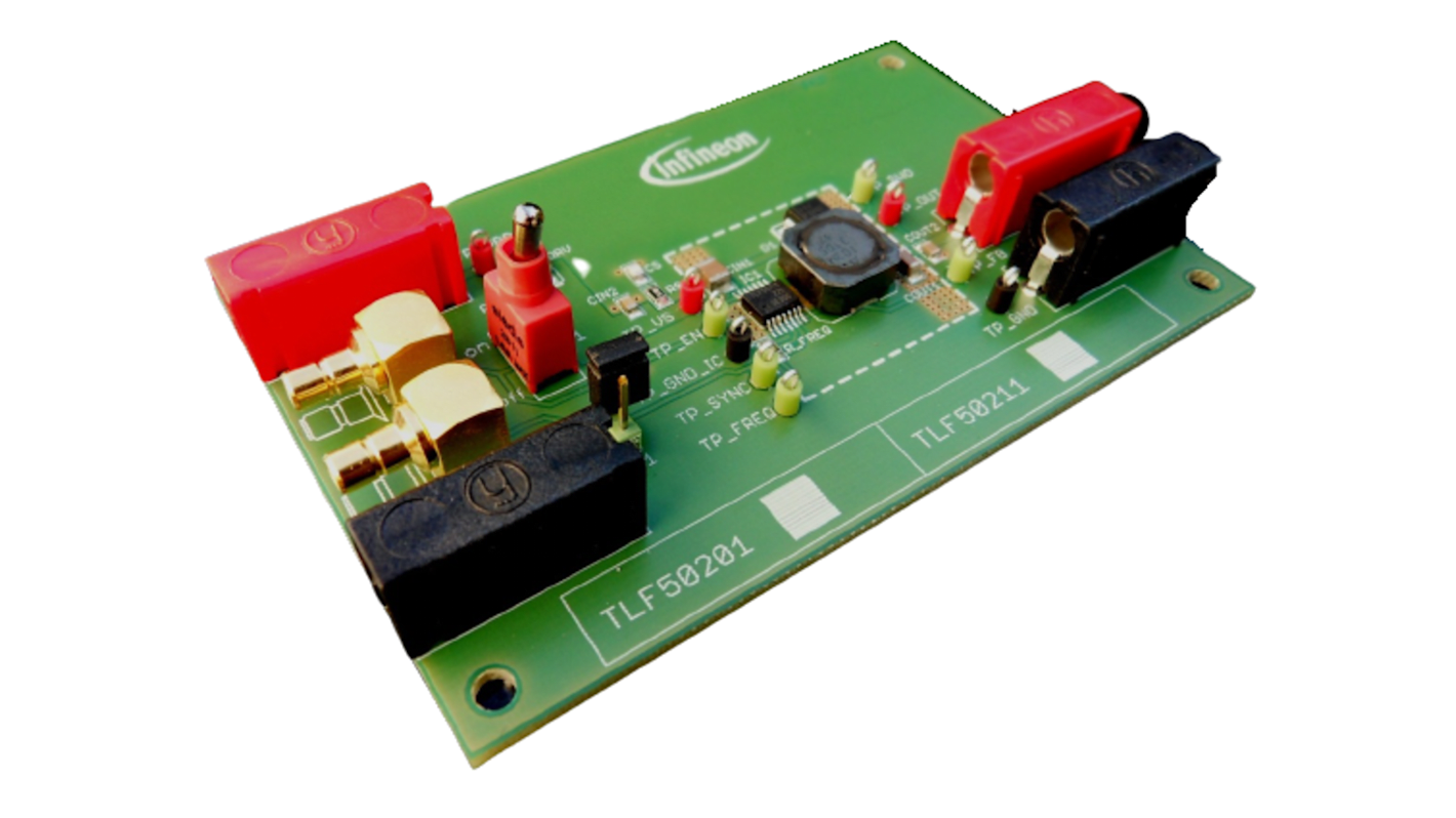 Infineon DEMOBOARD TLF50211EL, 直流-直流转换器 评估测试板, TLF50201EL芯片