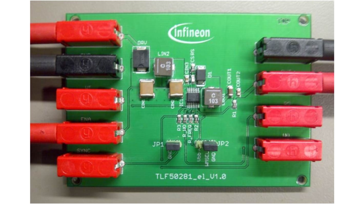 Infineon TLF50281EL Evaluierungsplatine, DEMOBOARD TLF50281EL DC/DC-Konverter