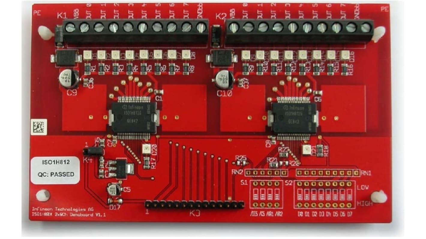 インフィニオン 評価ボード, 評価ボード, 評価ボード, オートメーション、産業用 用, EVALISO1H812GTOBO1