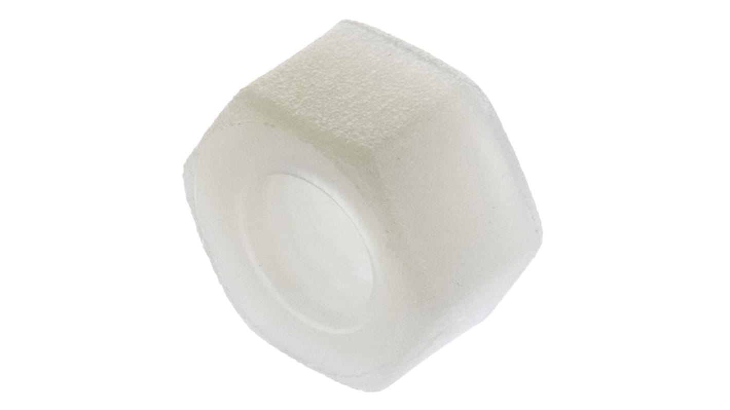 RS PRO, Plain Nylon Hex Nut, DIN 934, M5