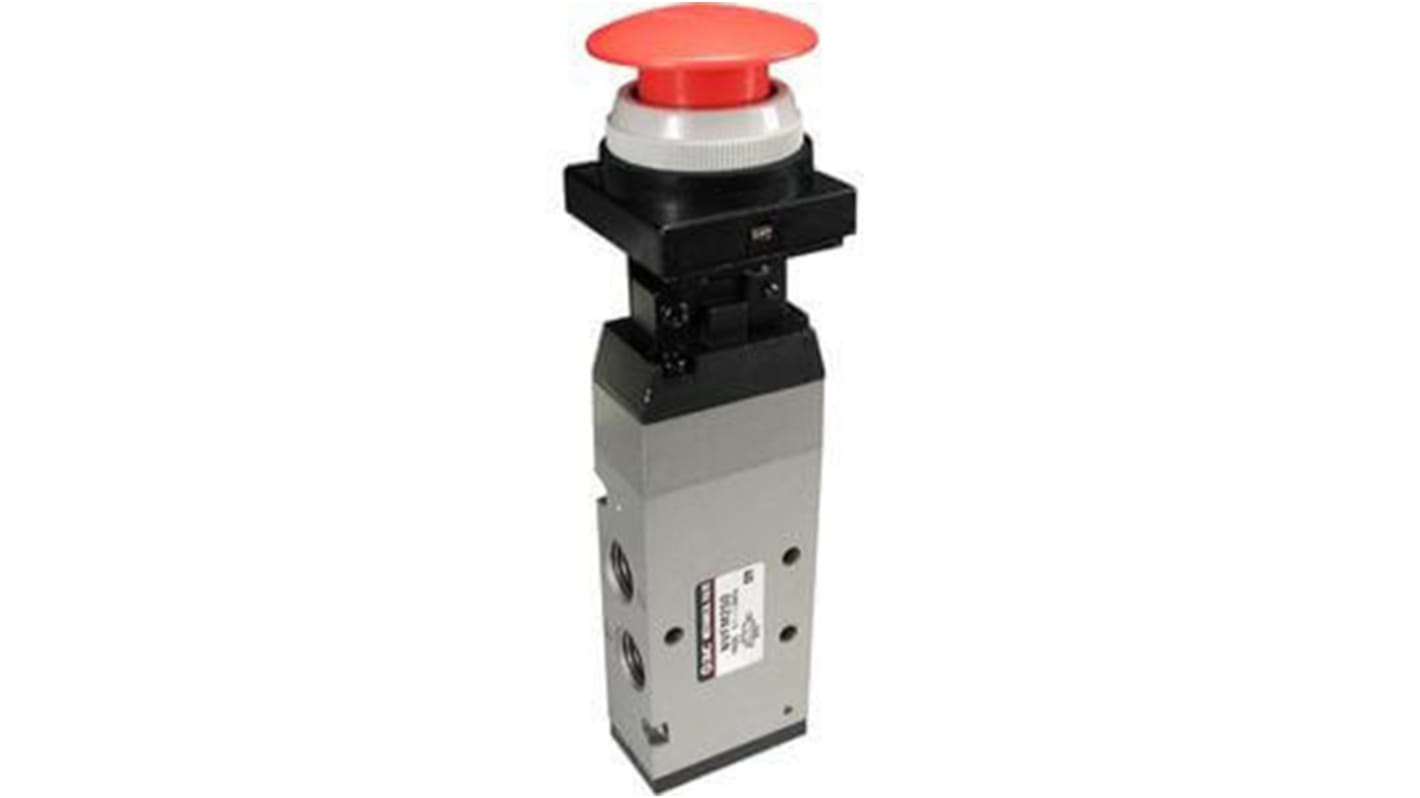 SMC Pneumatic Relay Mechanical Valve VFM Series, Rc 1/4, R 1/4, III B