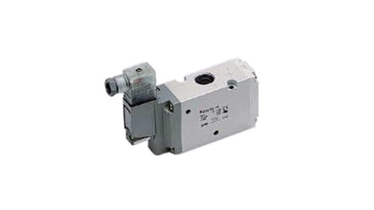 Válvula de solenoide SMC, Serie VP300, Rosca G 1/4, Solenoide