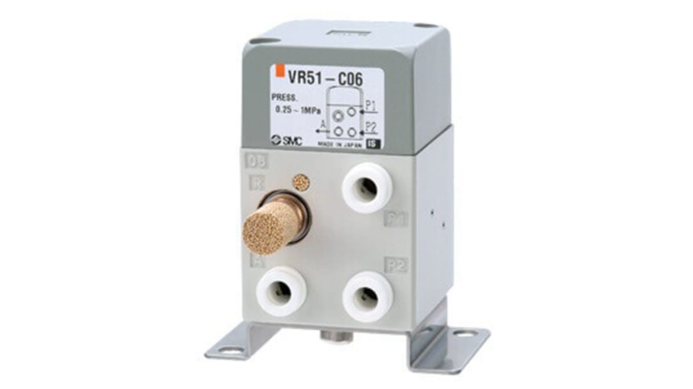 SMC Pneumatic Relay Pneumatic Control Valve VR Series, R 1/4, III B