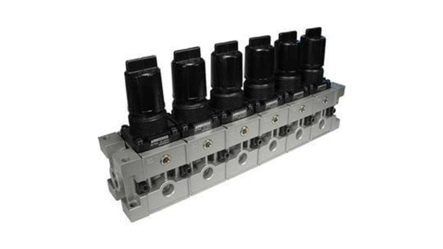 SMC Rc 1/4 Pneumatic Regulator - 0.5bar to 8.5bar, 8bar max. input