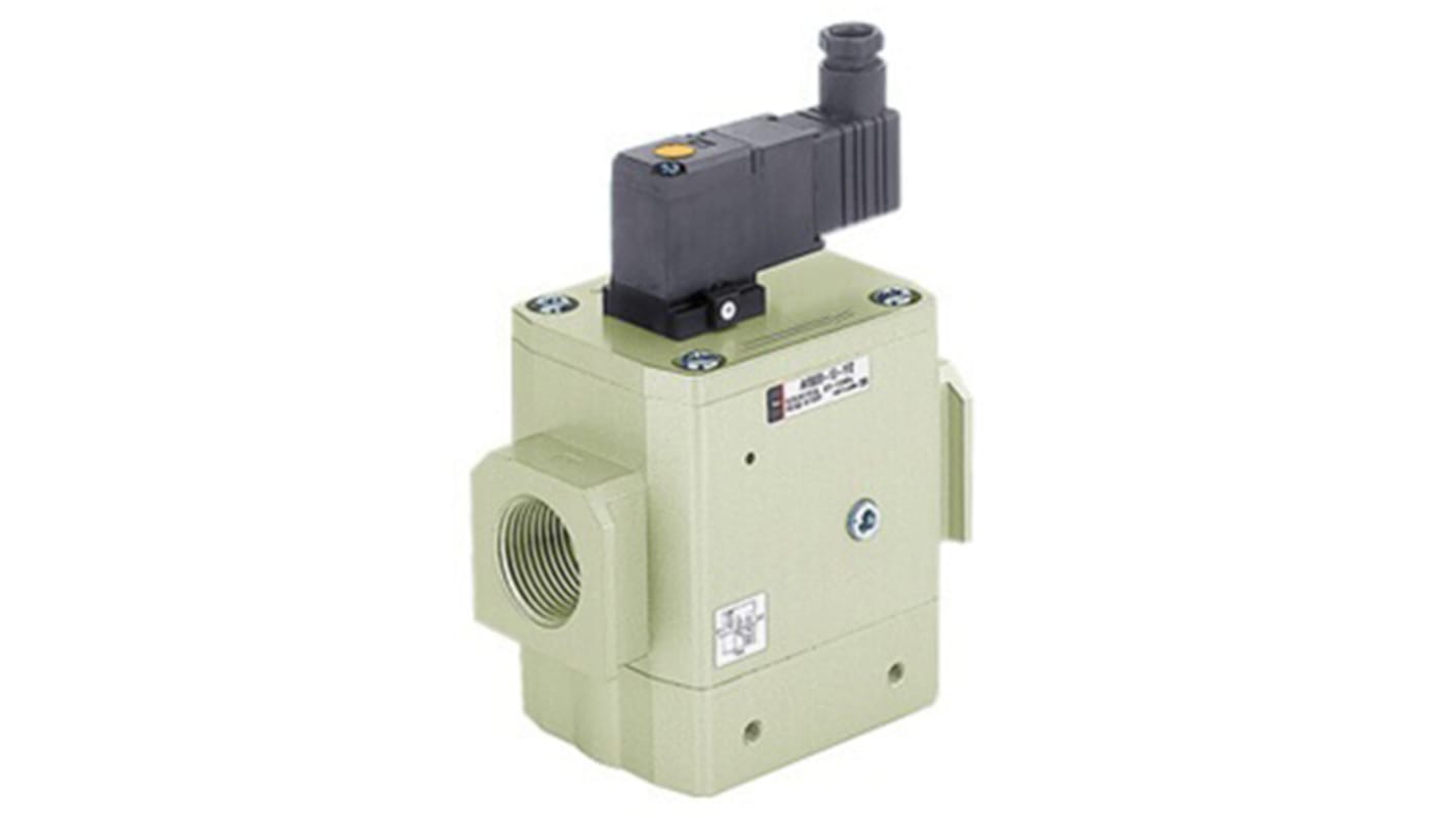SMC, AV2000 Pneumatik &#148;Soft Start&#148;-ventil, 300l/min, Indløb: G 1/4 fatning