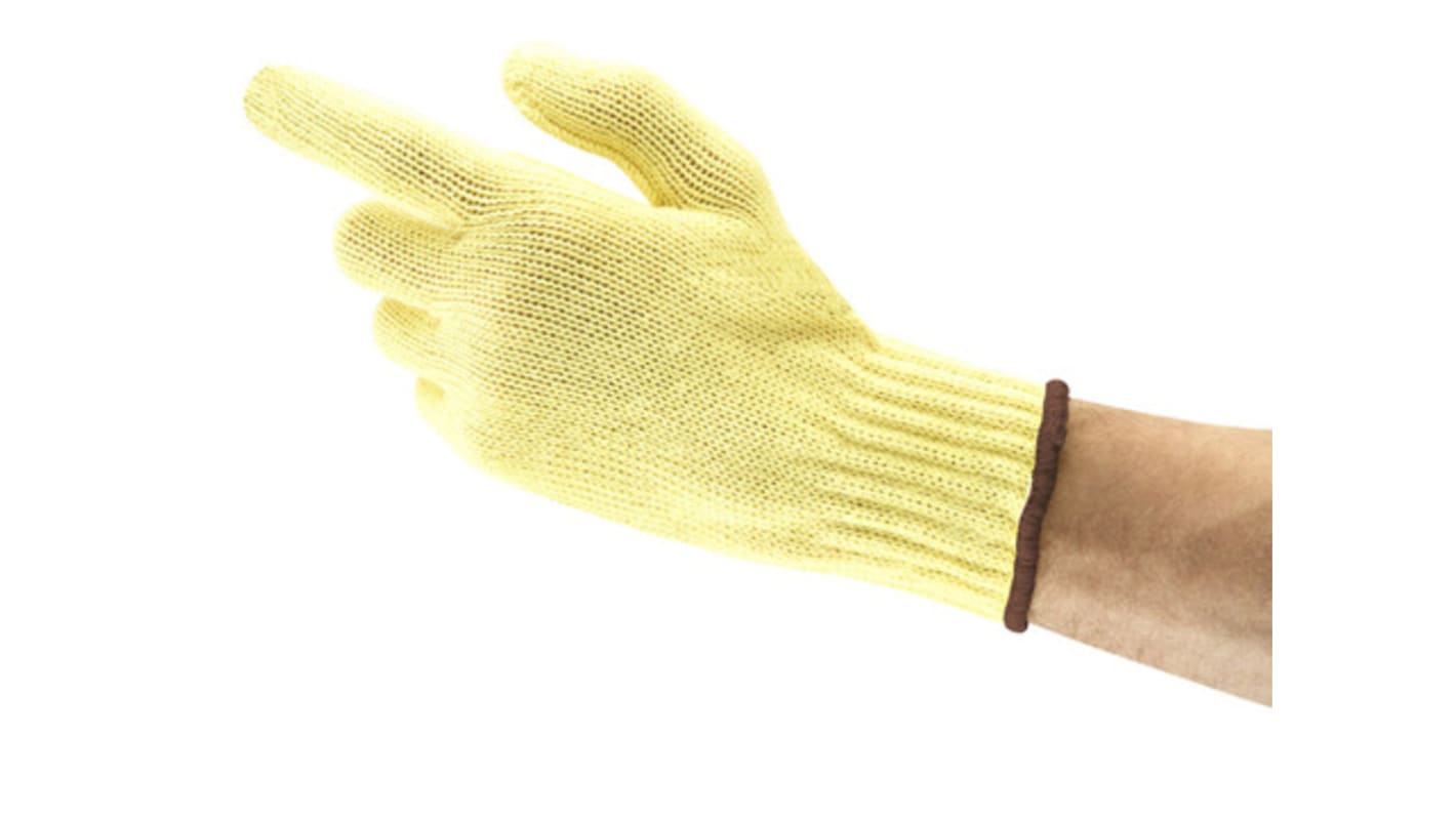 Guanti da lavoro Ansell HyFlex, Tg. 10, in Kevlar, col. Giallo