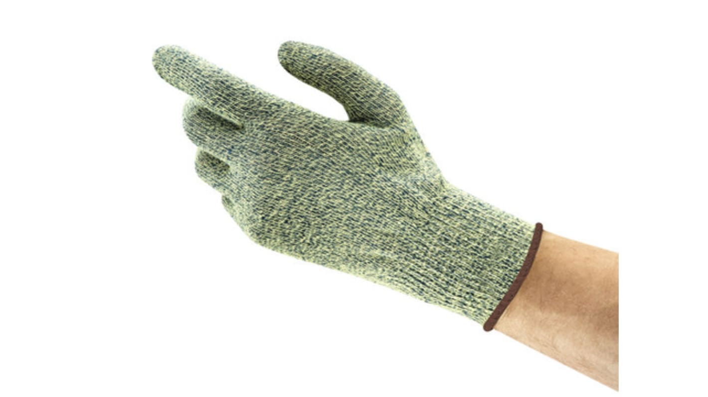 Guanti da lavoro Ansell HyFlex, Tg. 9, in Kevlar, col. Verde