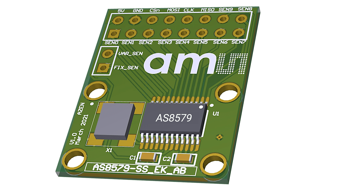 ams OSRAM AS8579-SS_EK_AB Adapter Board for AS8579 AS8579