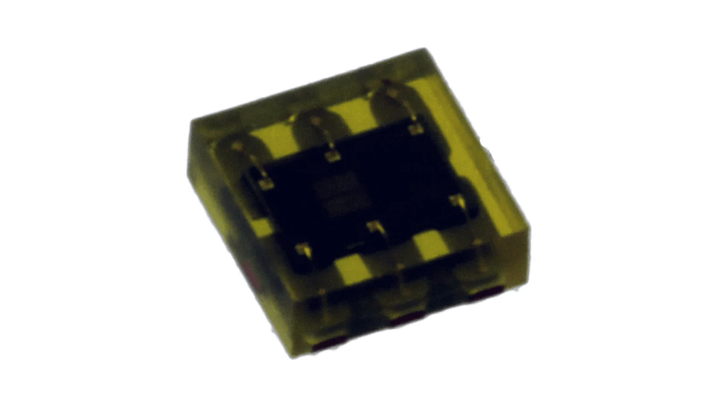 TCS34001FNM ams OSRAM, Colour & Light Sensor, Colour Light 465 nm, 525 nm, 615 nm I2C 6-Pin FN