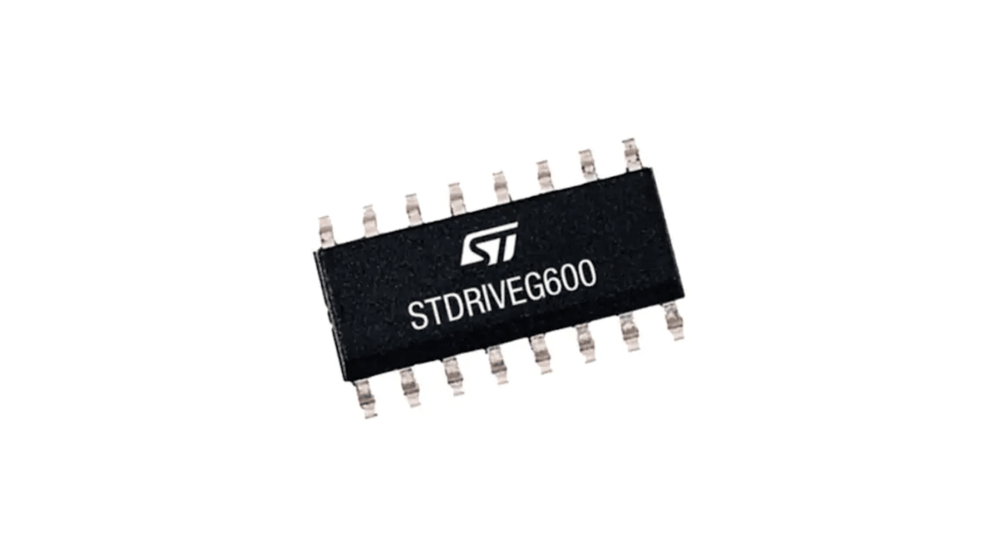 STMicroelectronics Gate-Ansteuerungsmodul 6 A 3.3 → 5V 16-Pin SO-16 5ns