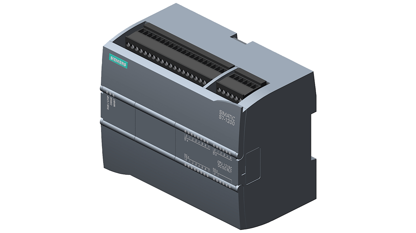 Rs-Online CPU PLC Siemens CPU SIPLUS S7-1200 1215C ingressi: 16 uscite: 10 24 V c.c