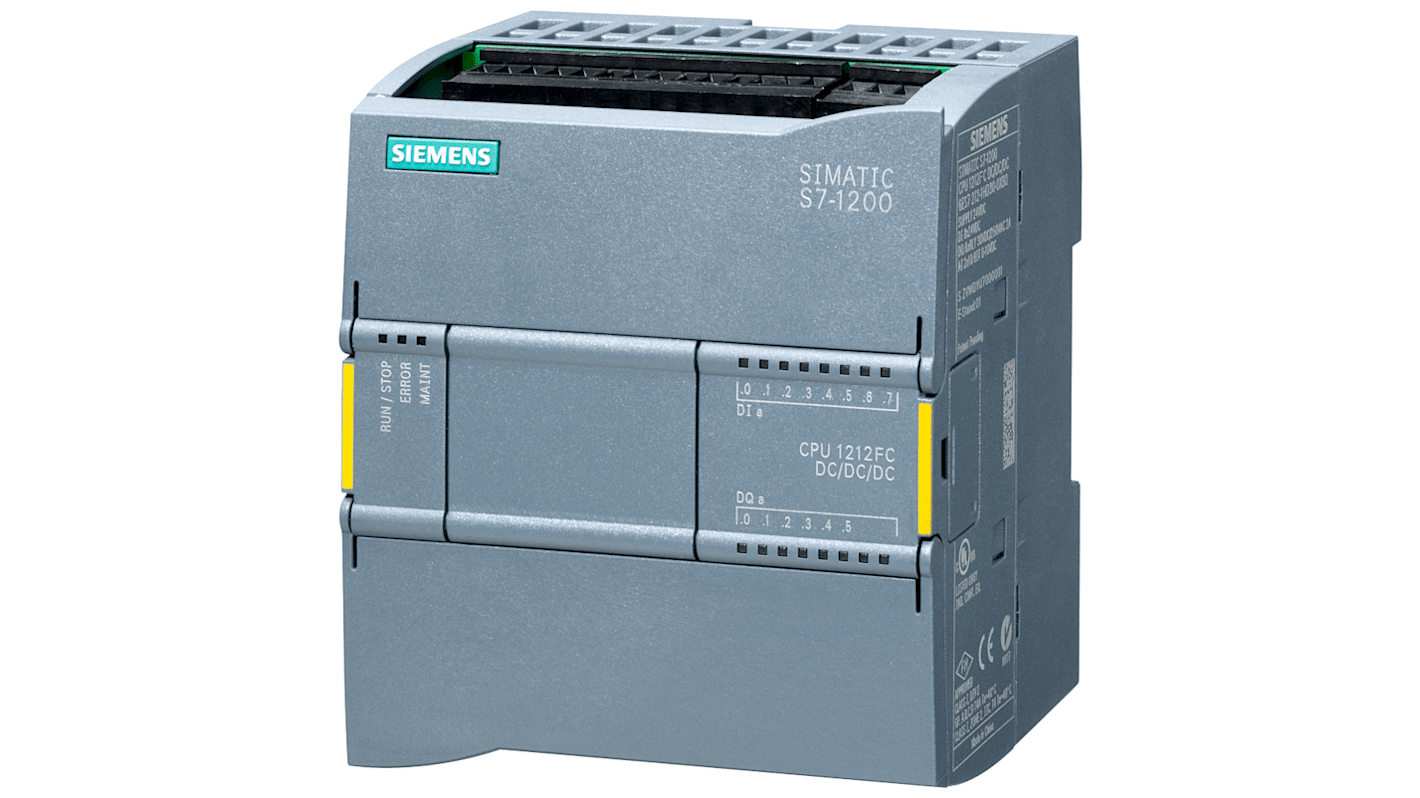 Rs-Online CPU PLC Siemens SIMATIC S7-1200F ingressi: 10 uscite: 6 24 V c.c