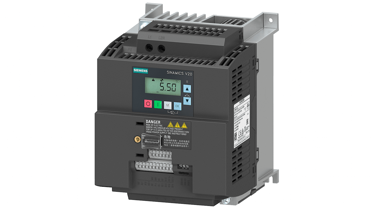 Rs-Online Inverter Siemens 2 2 kW 240 V 1 3 fasi 550Hz