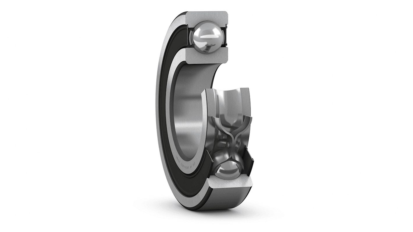 SKF 6203 ETN9/C4 Single Row Deep Groove Ball Bearing- Open Type 17mm I.D, 40mm O.D