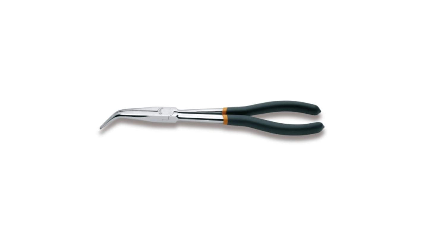 BETA Long Nose Pliers, 273 mm Overall, Bent Tip, 73mm Jaw
