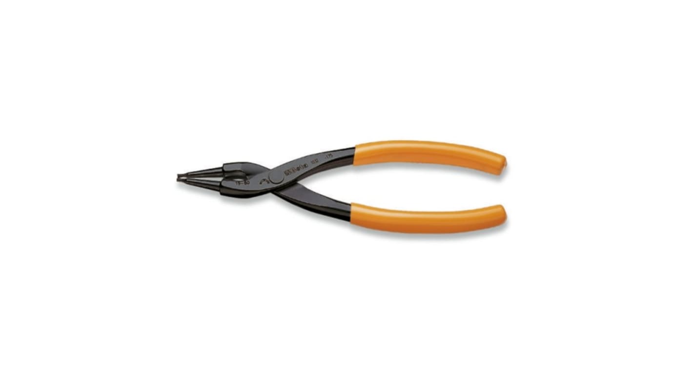 BETA Circlip Pliers, 180 mm Overall, Straight Tip, 24mm Jaw