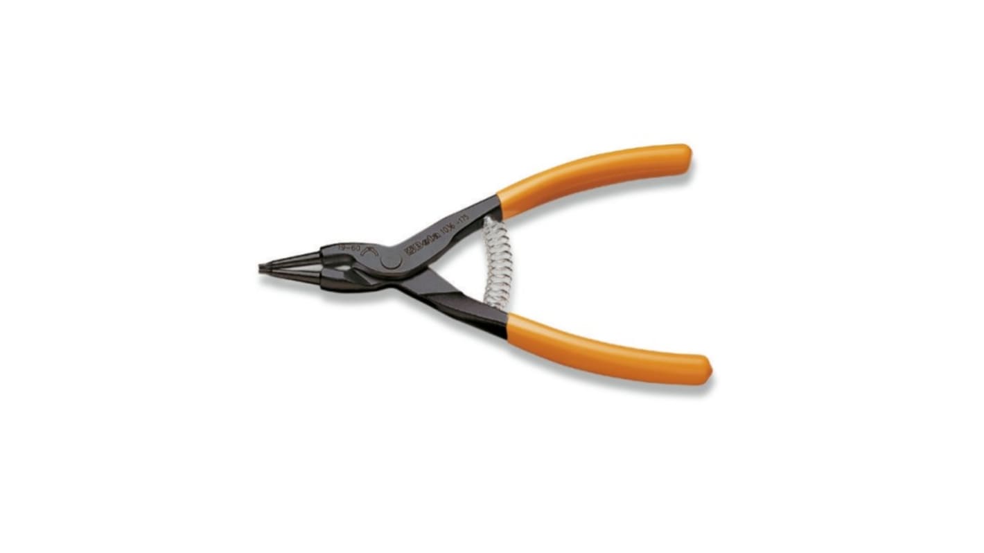 BETA Circlip Pliers, 300 mm Overall, Straight Tip, 40mm Jaw