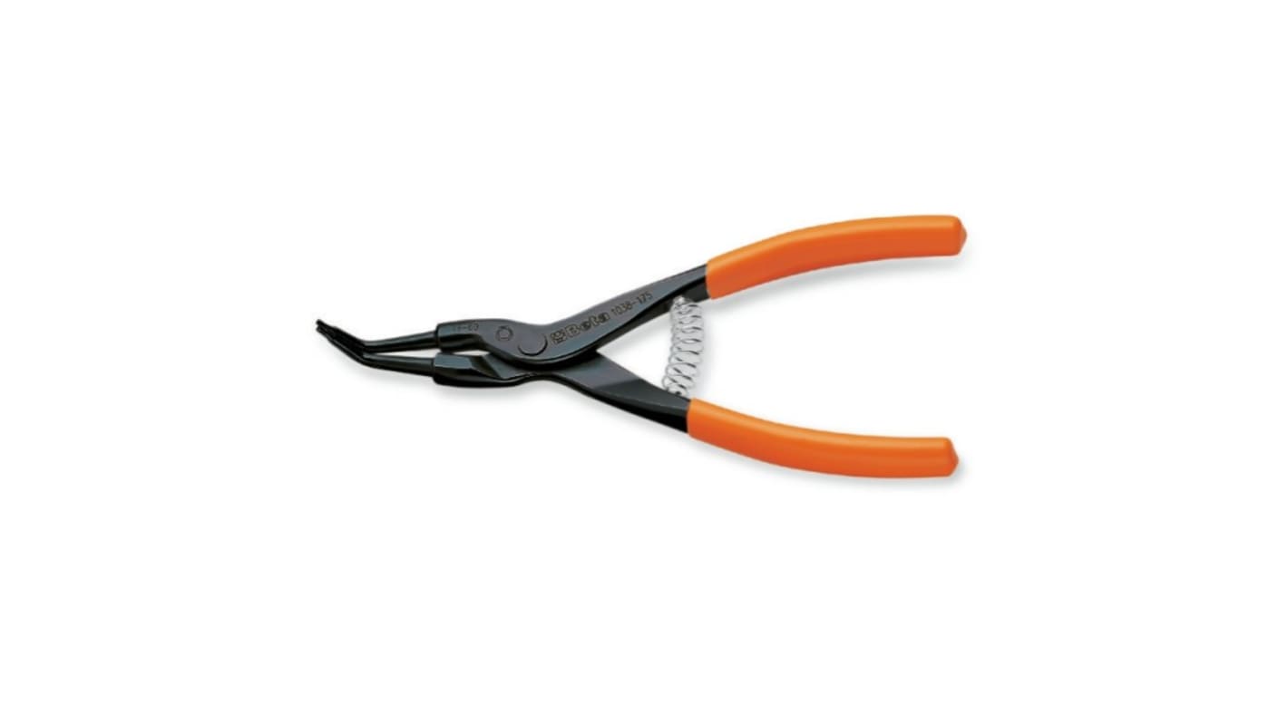 BETA Circlip Pliers, 225 mm Overall, Straight Tip, 33mm Jaw