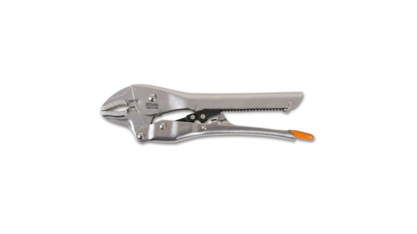 BETA Mole Grips, 240 mm Overall, Straight Tip, 60mm Jaw