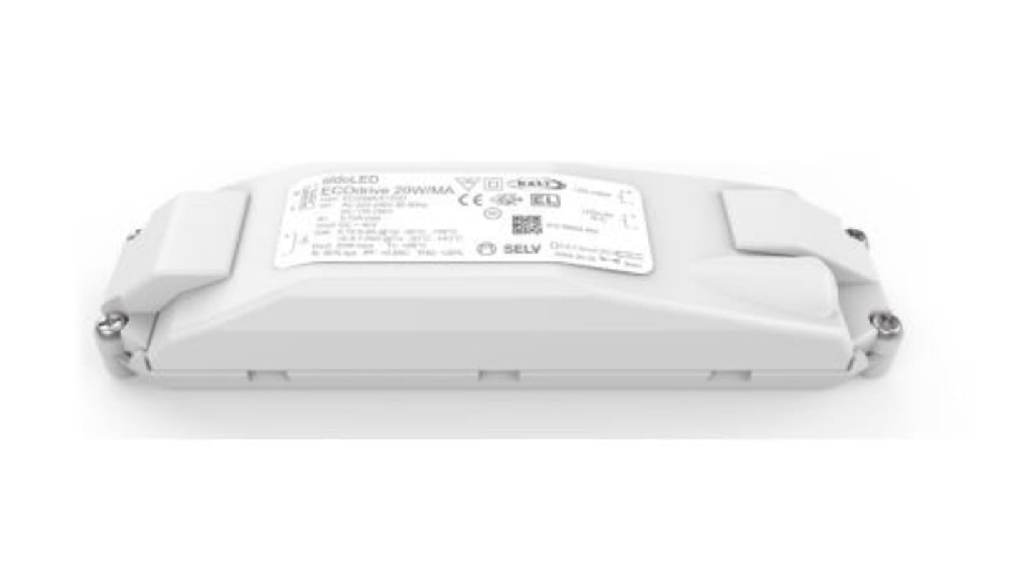 eldoLED LED-Treiber 220 bis 240 V LED-Treiber, Ausgang 2 To 40V / 900mA, Dimmbar Konstantstrom