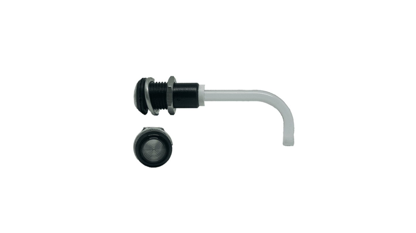 Światłowód do LED, sztywny, kątowy, dł. 63.4mm, Bivar
