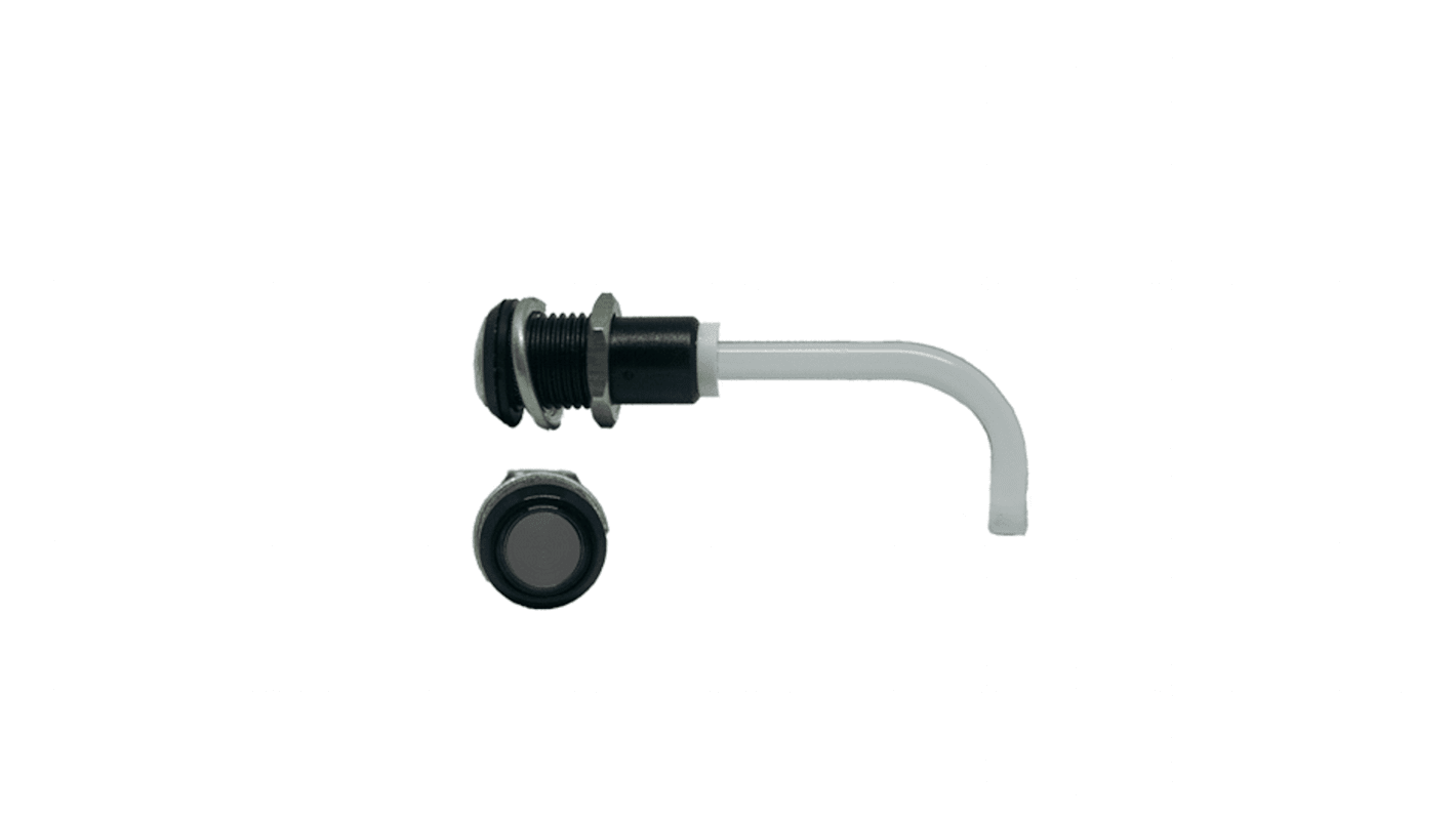 Światłowód do LED, sztywny, kątowy, dł. 38mm, Bivar