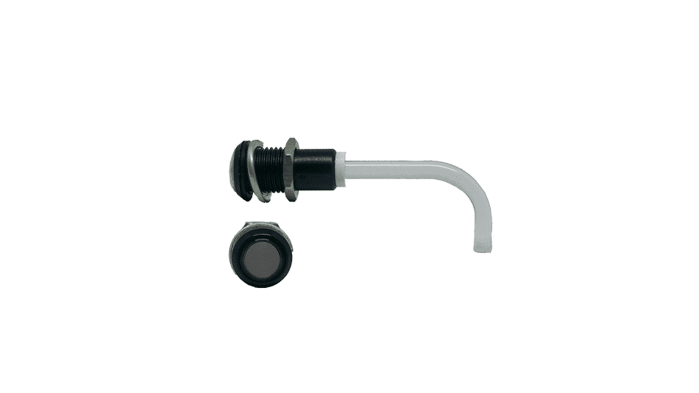 Światłowód do LED, sztywny, kątowy, dł. 50.7mm, Bivar