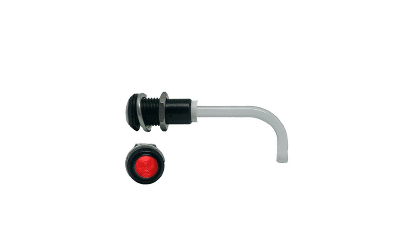 Światłowód do LED, sztywny, kątowy, dł. 63.4mm, Bivar