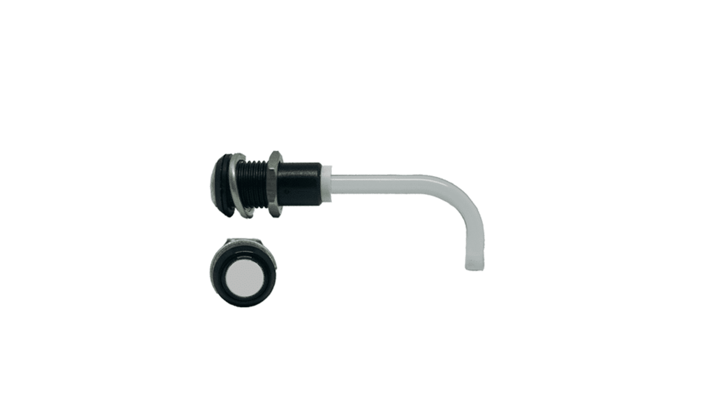 RHD-0900-3000-F9PD67PR Bivar, Panel Mount Right Angle LED Light Pipe, Diffused Round Lens