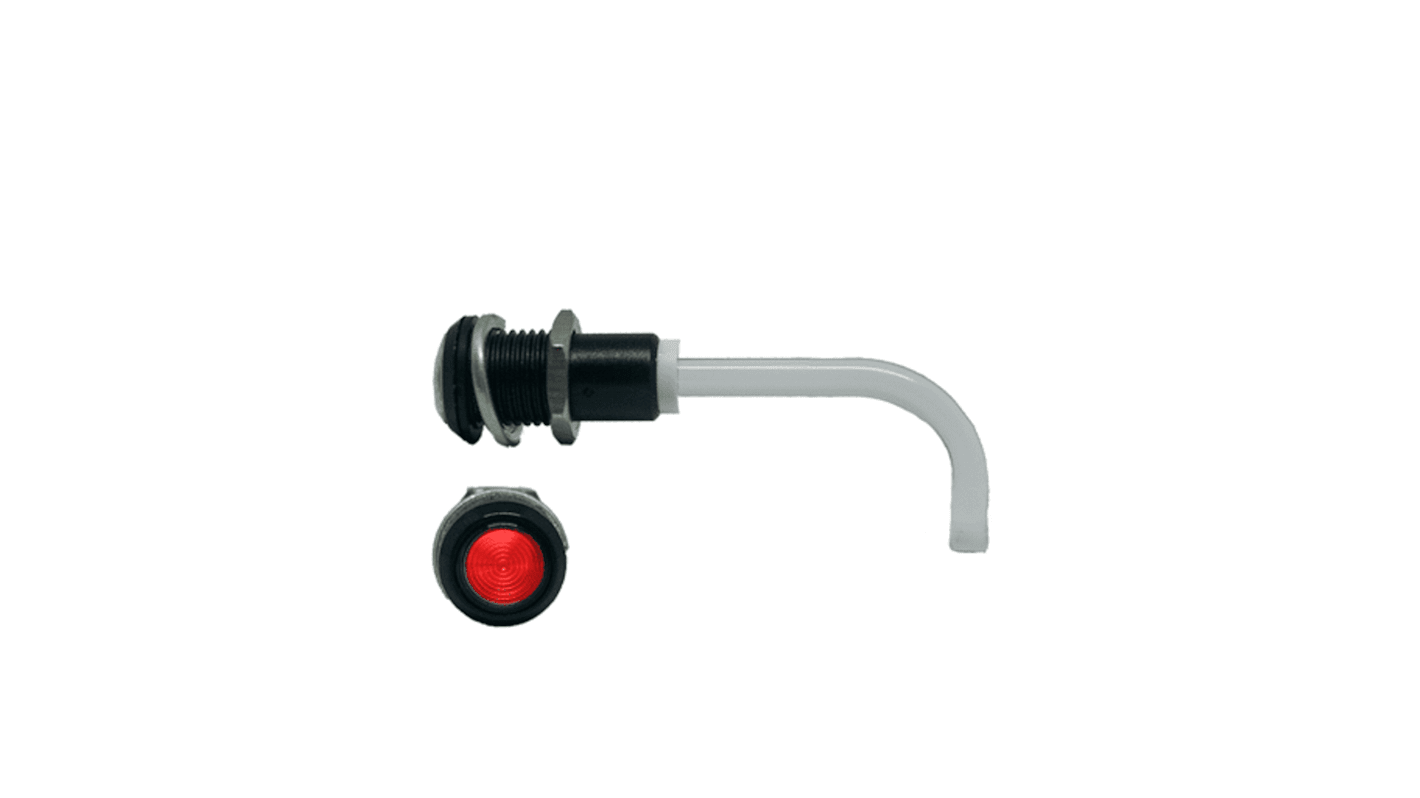 Światłowód do LED, sztywny, kątowy, dł. 76.1mm, Bivar