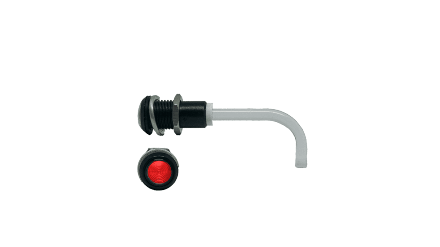 Światłowód do LED, sztywny, kątowy, dł. 88.8mm, Bivar