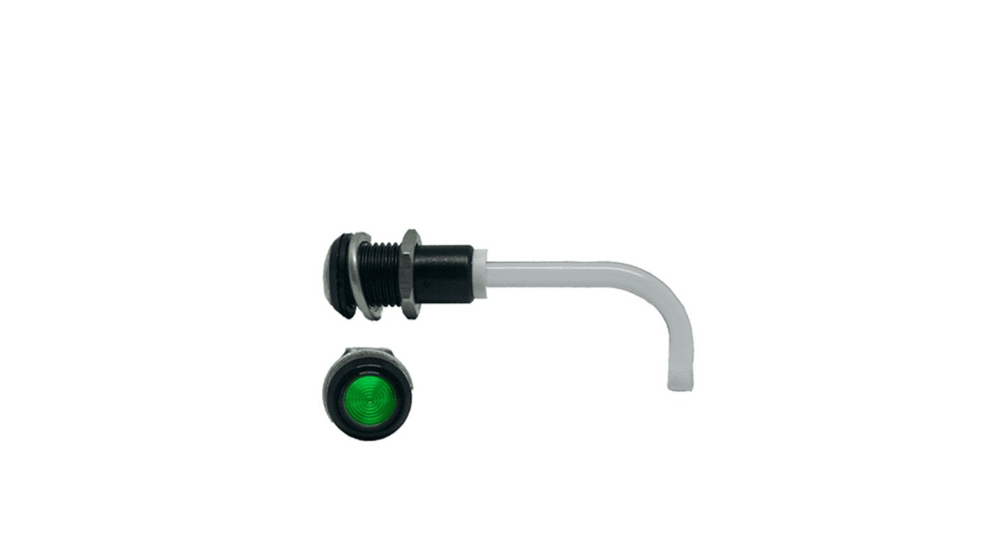 Światłowód do LED, sztywny, kątowy, dł. 38mm, Bivar