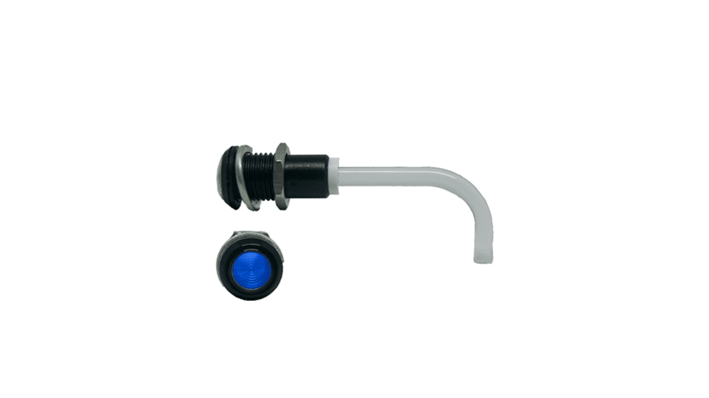 Światłowód do LED, sztywny, kątowy, dł. 50.7mm, Bivar