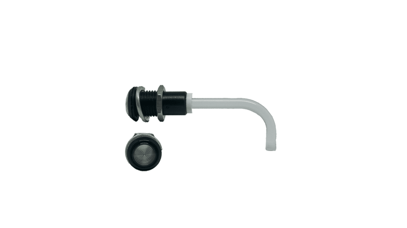 Światłowód do LED, sztywny, kątowy, dł. 76.1mm, Bivar