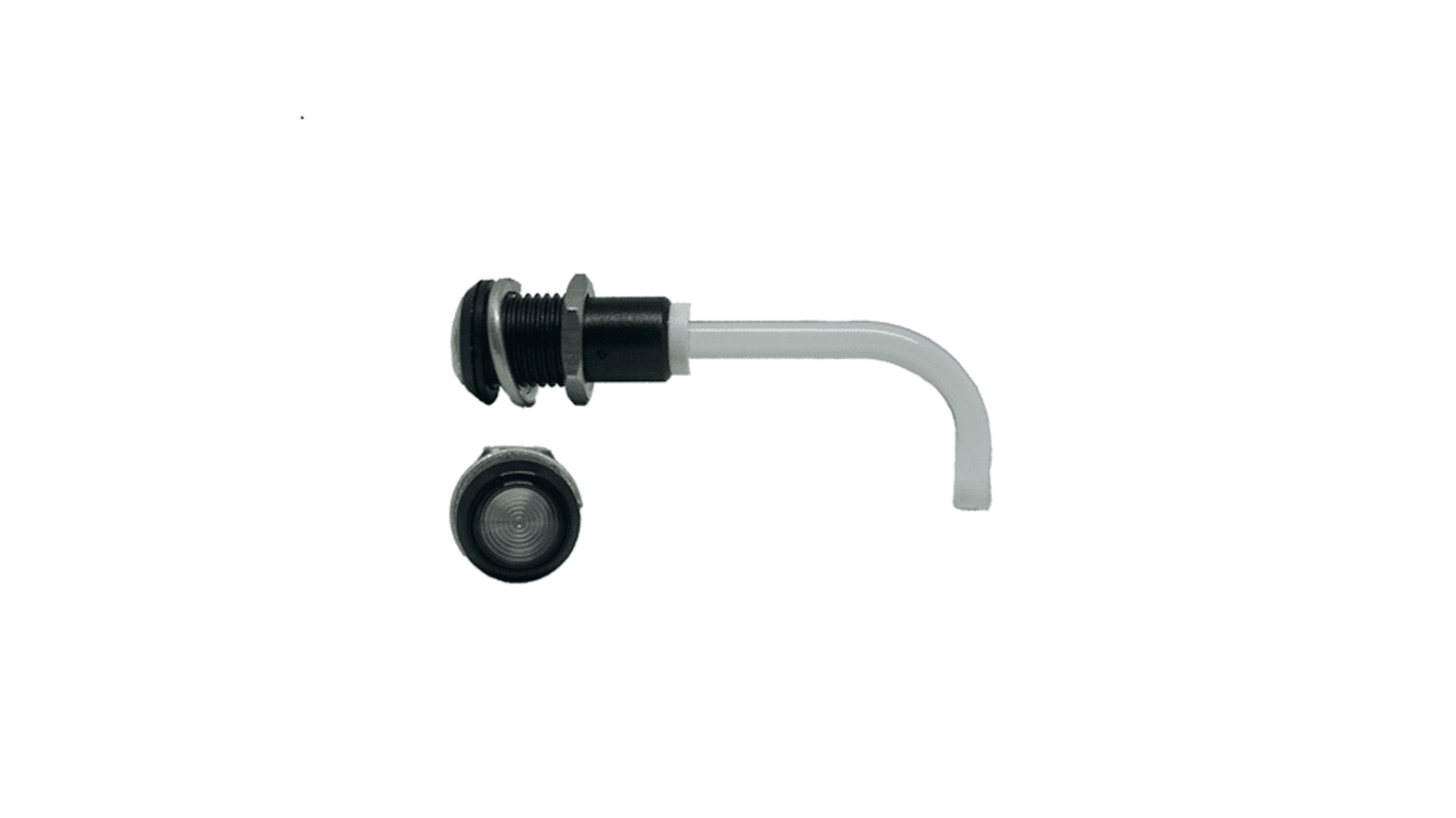 Światłowód do LED, sztywny, kątowy, dł. 88.8mm, Bivar
