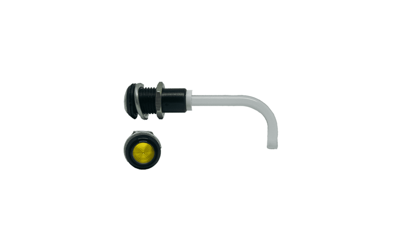 Światłowód do LED, sztywny, kątowy, dł. 88.8mm, Bivar