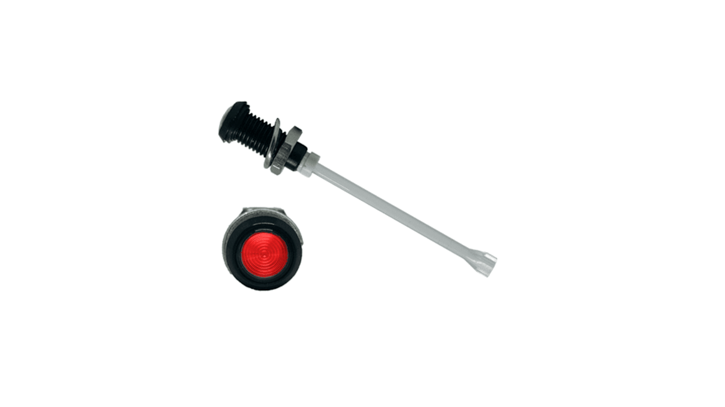 Światłowód do LED, sztywny, Pionowy, dł. 29.4mm, Bivar