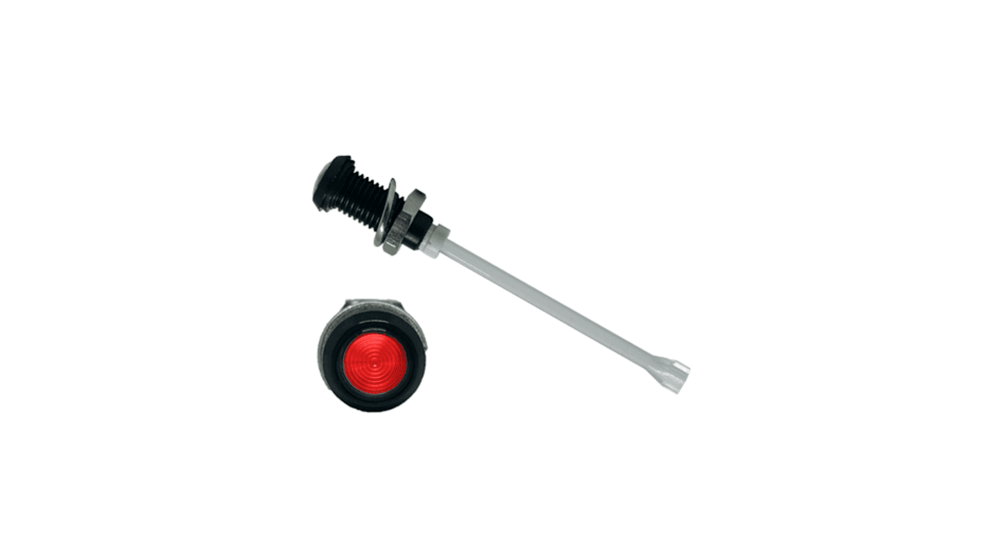 Światłowód do LED, sztywny, Pionowy, dł. 30.1mm, Bivar