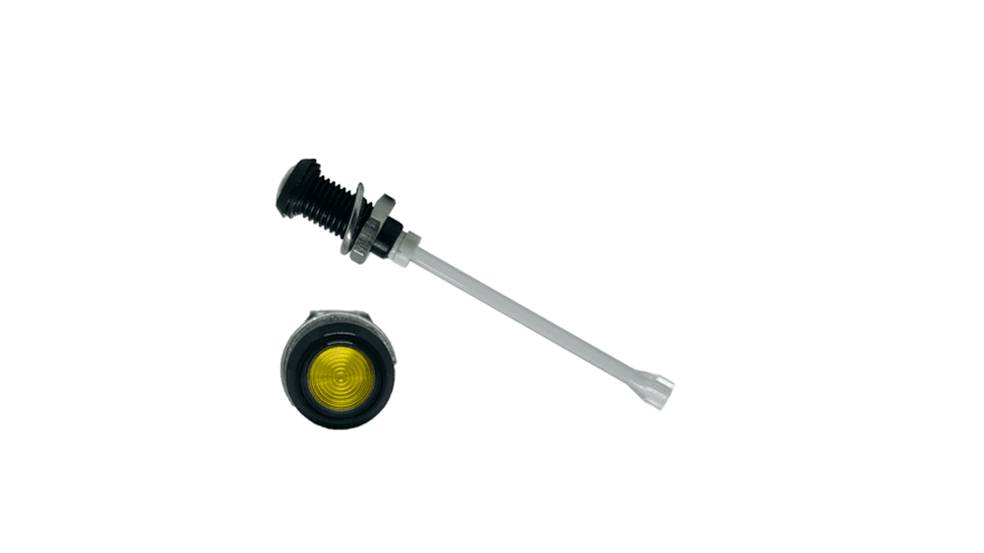 Światłowód do LED, sztywny, Pionowy, dł. 30.1mm, Bivar