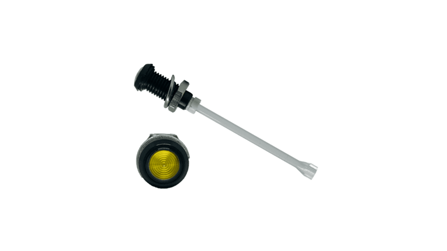 Światłowód do LED, sztywny, Pionowy, dł. 41.5mm, Bivar