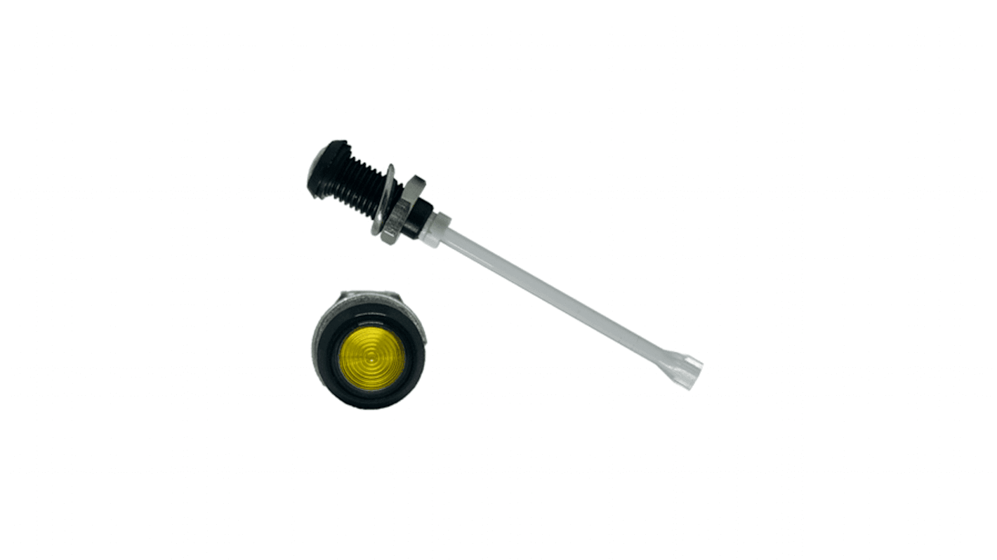 Światłowód do LED, sztywny, Pionowy, dł. 42.1mm, Bivar
